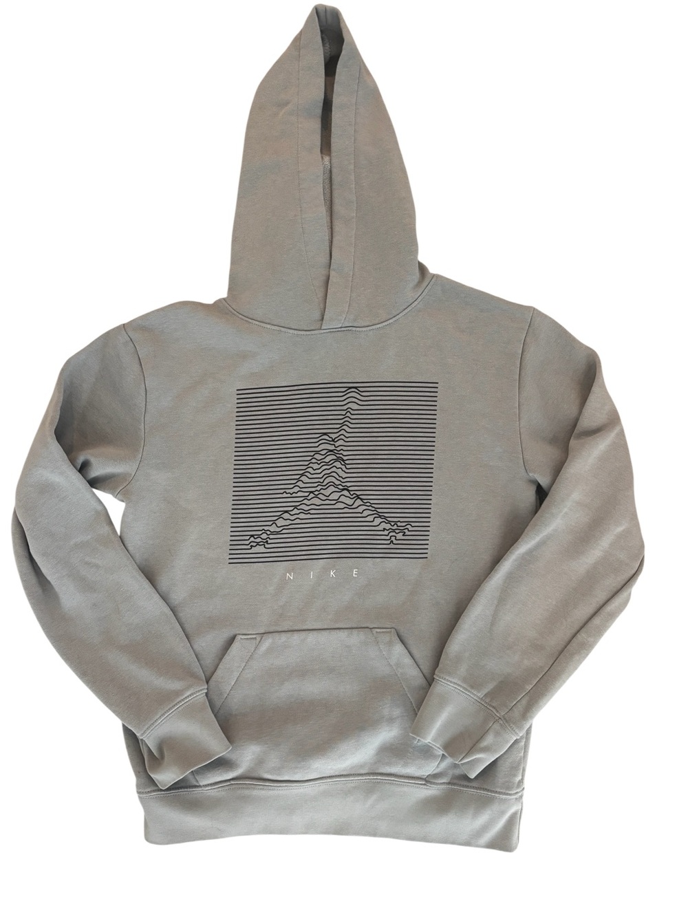 Youth Nike Grey Jordan Hoodie